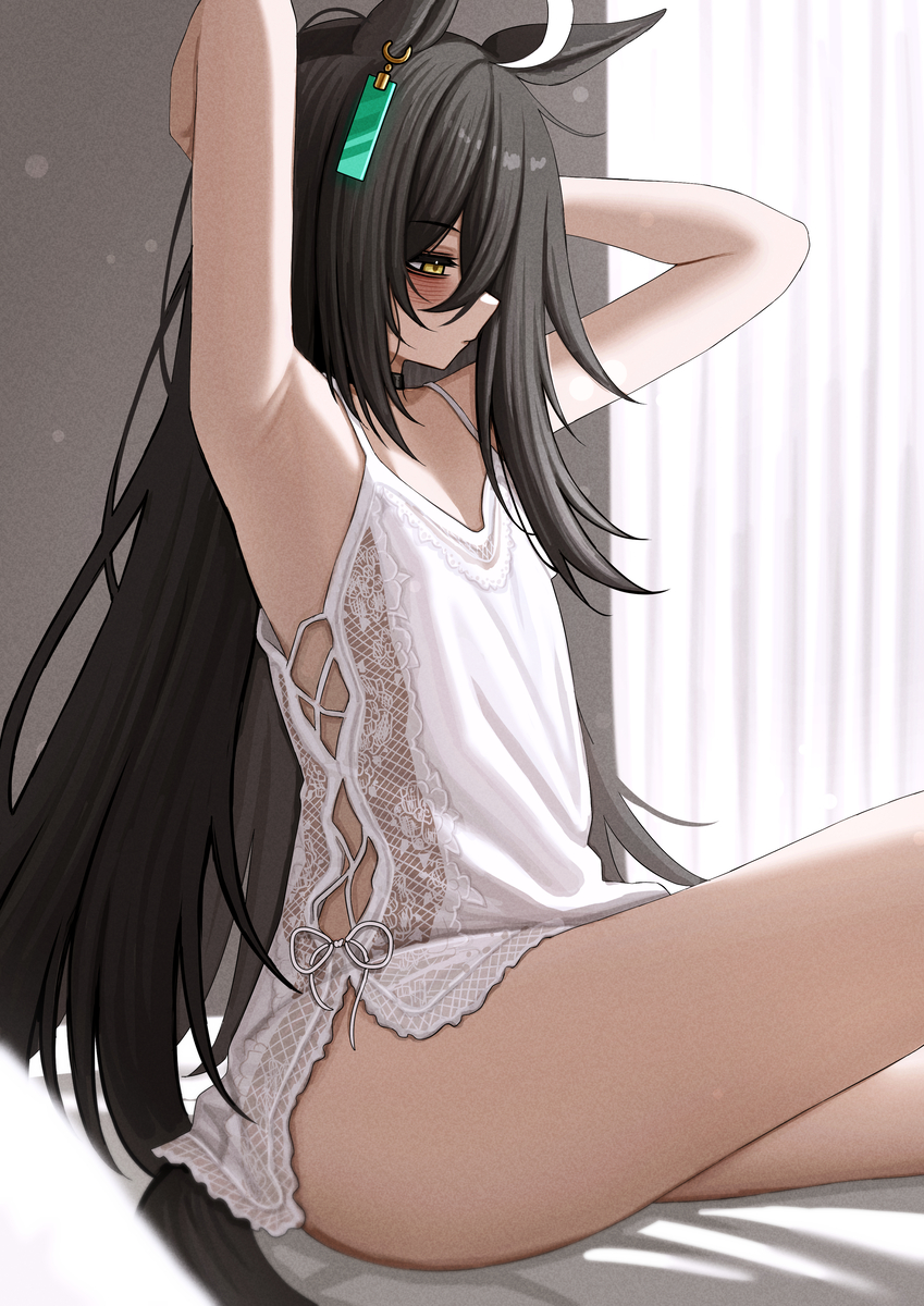 This is a pixiv picture whose title is カフェ.