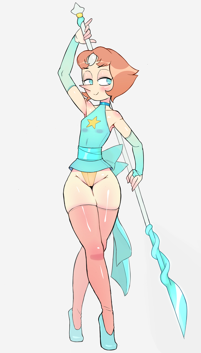 This is a pixiv picture whose title is Leotard Pearl.