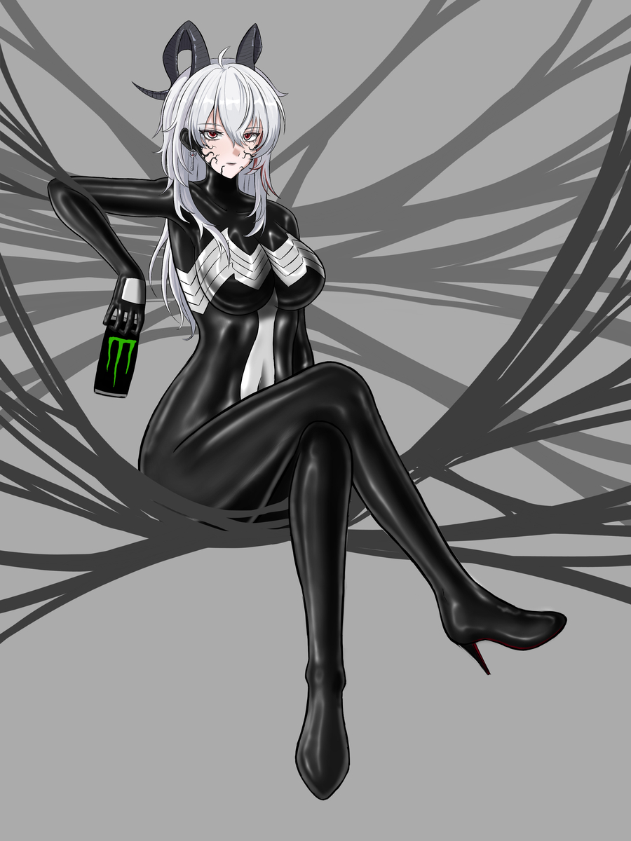 This is a pixiv picture whose title is 呜呜呜 没得休息祝大家节日不快乐QAQ.