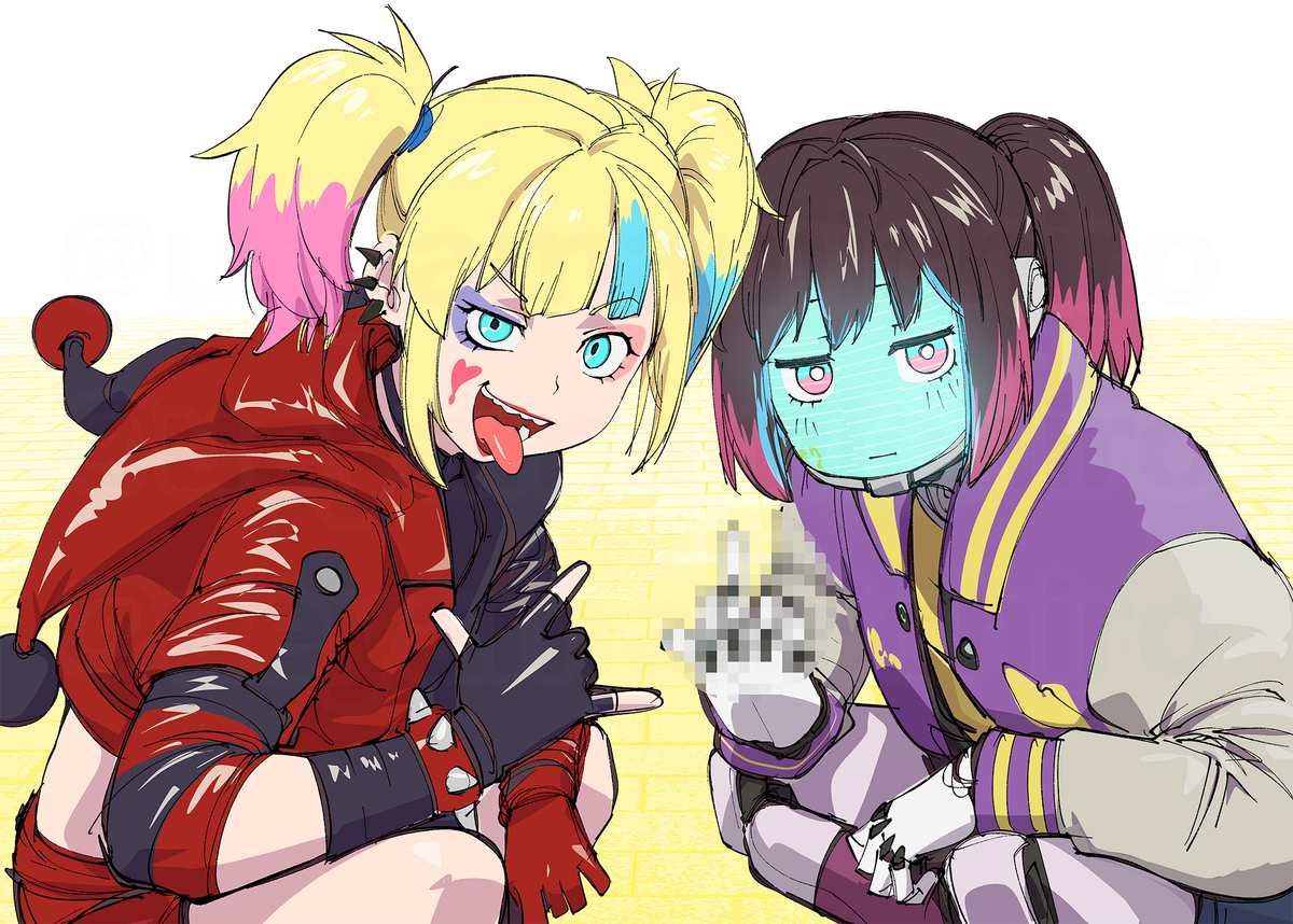 This is a pixiv picture whose title is 銀河異世界スーサイドサブウェイ.