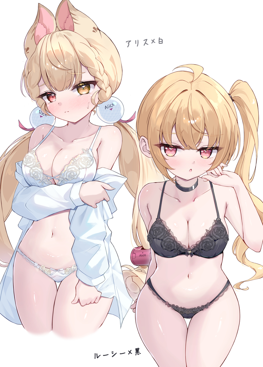 This is a pixiv picture whose title is ゼンゼロのお嬢様方、ちゃんと高級感ある下着つけててほしい (願望.