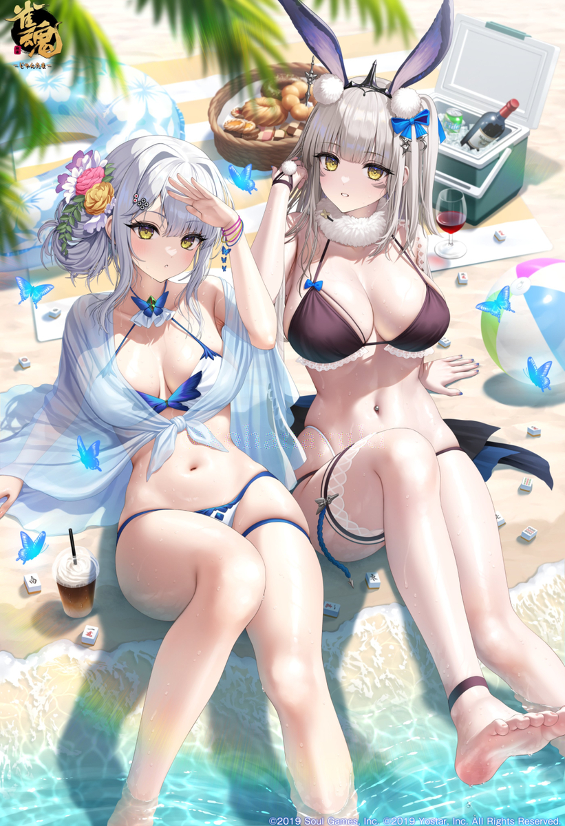 This is a pixiv picture whose title is 【雀魂】牌の日.