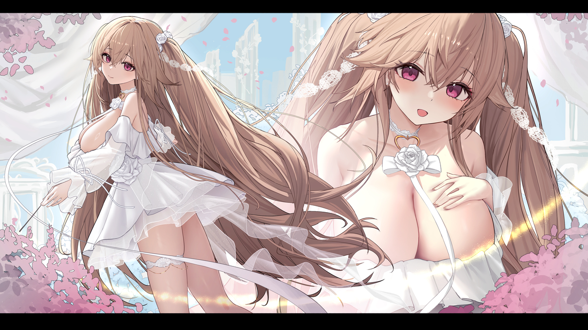 This is a pixiv picture whose title is 安克雷奇.