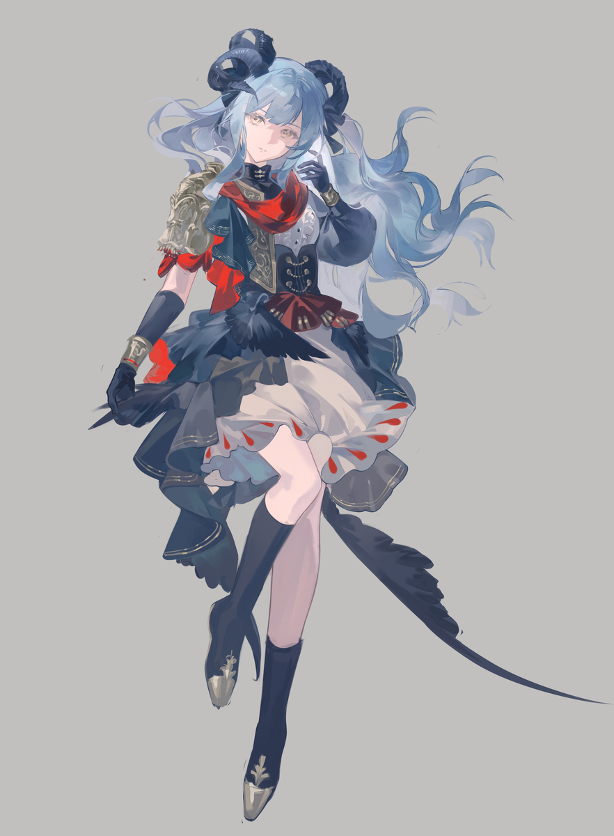 This is a pixiv picture whose title is 鲜血王朝·祥子.