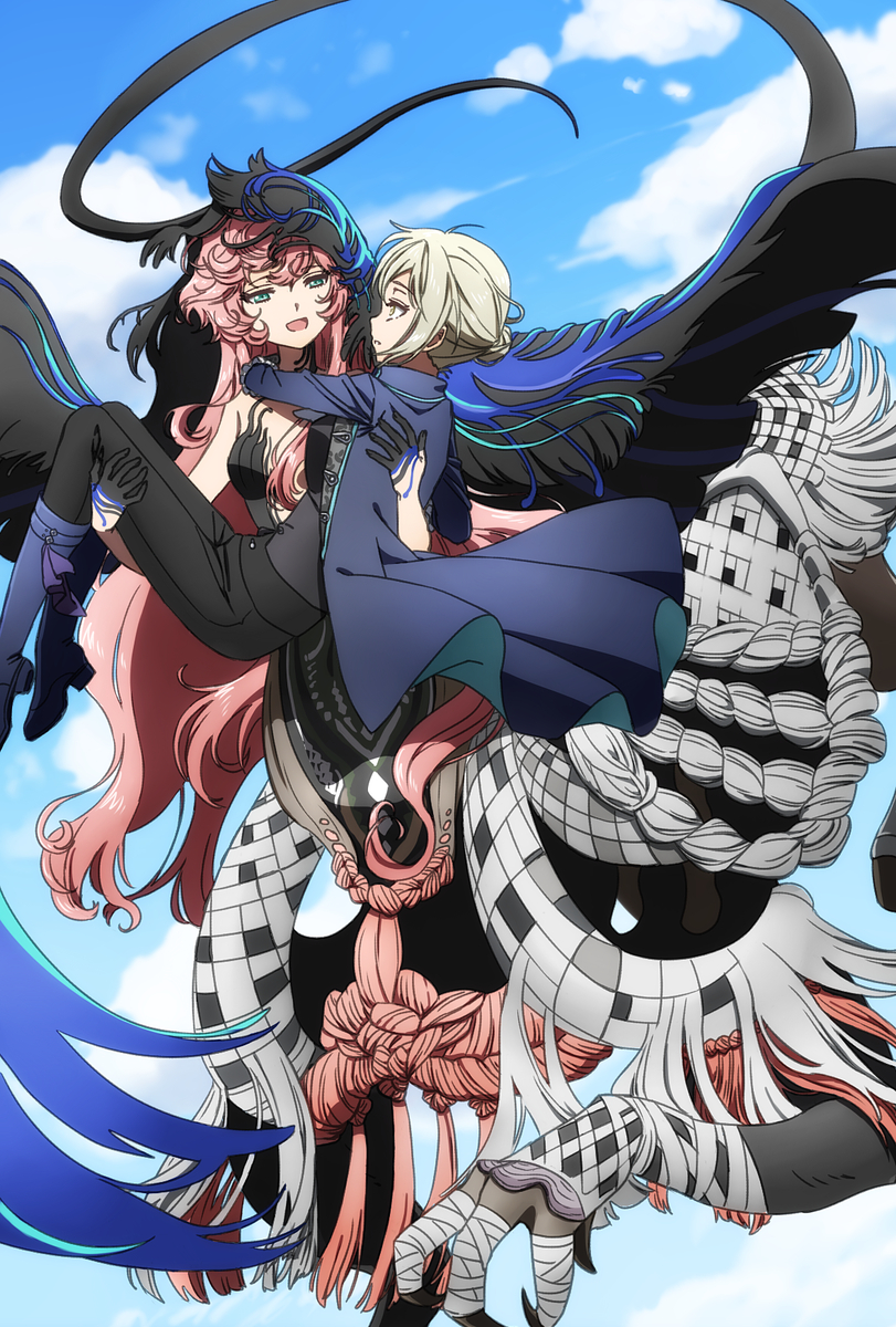 This is a pixiv picture whose title is 疑似神体.