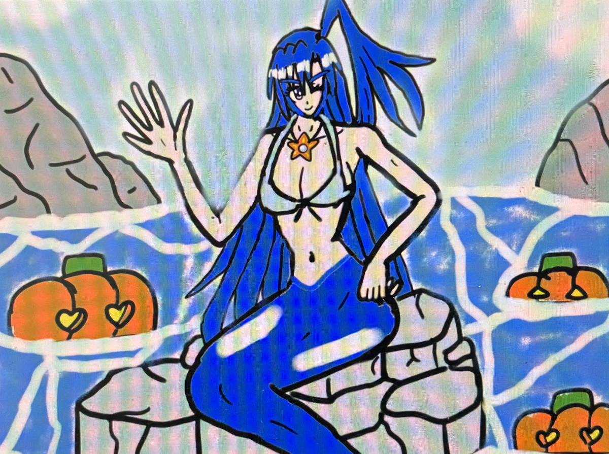 This is a pixiv picture whose title is マーメイド翼✨✨.