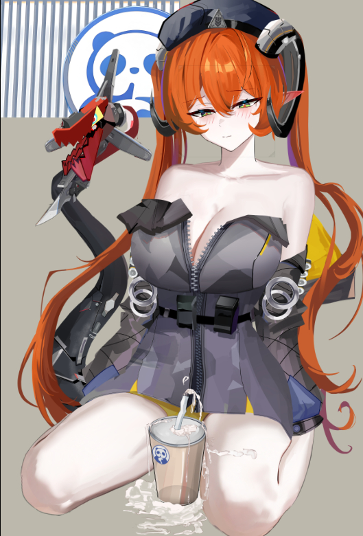 This is a pixiv picture whose title is 奶茶奥菲丝小学.