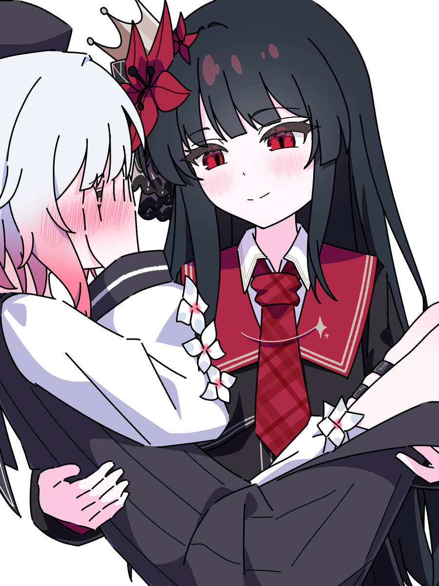 This is a pixiv picture whose title is エマヒロお姫様抱っこ.