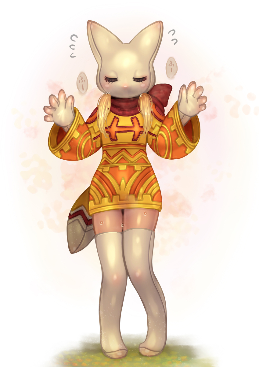 This is a pixiv picture whose title is FFTのものまね士.