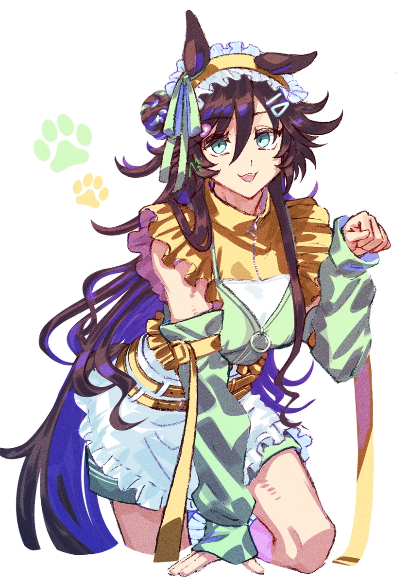 This is a pixiv picture whose title is 🎩.