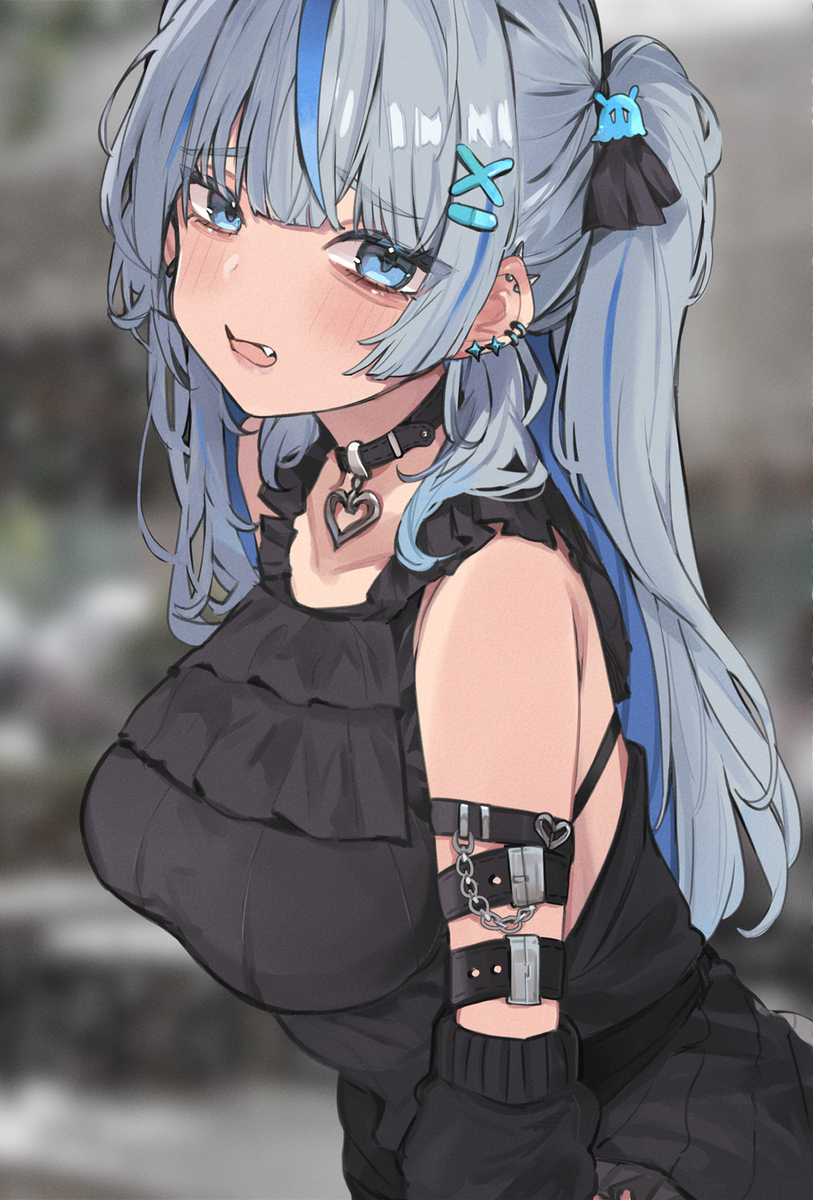 This is a pixiv picture whose title is 地雷系ルカちゃん.