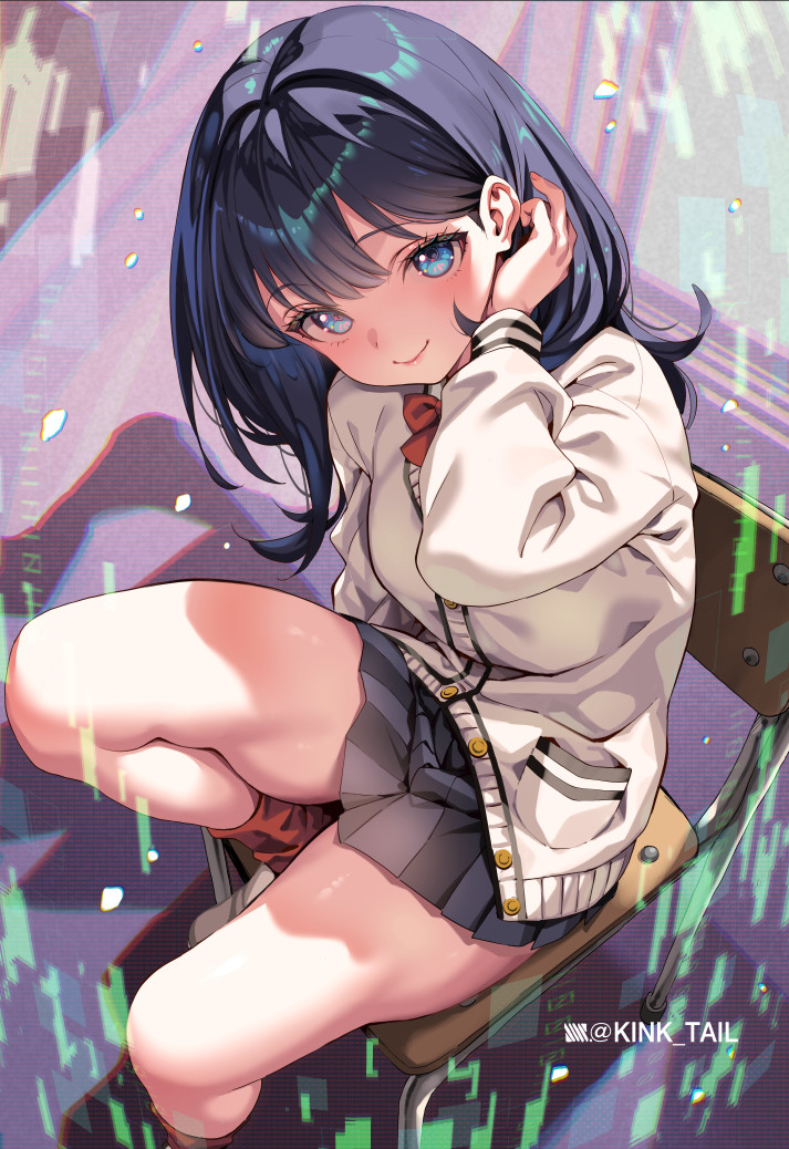 This is a pixiv picture whose title is ふともも.