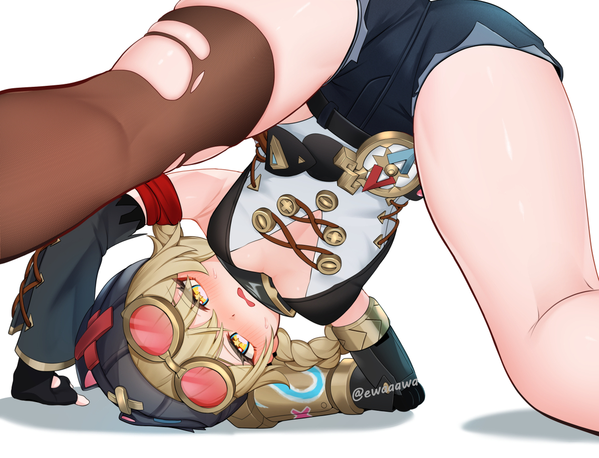 This is a pixiv picture whose title is 【原神】ヤフォダ.