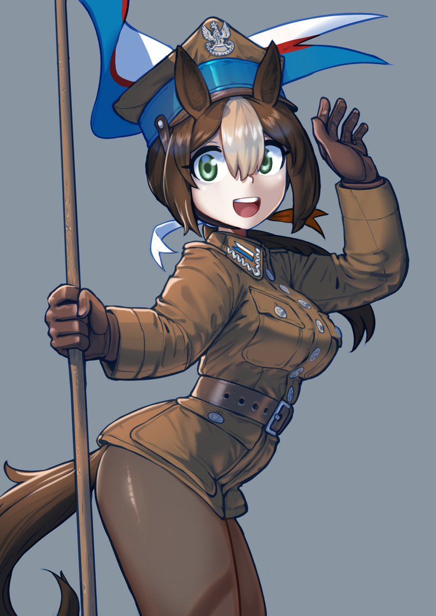 This is a pixiv picture whose title is Uhlan musume.