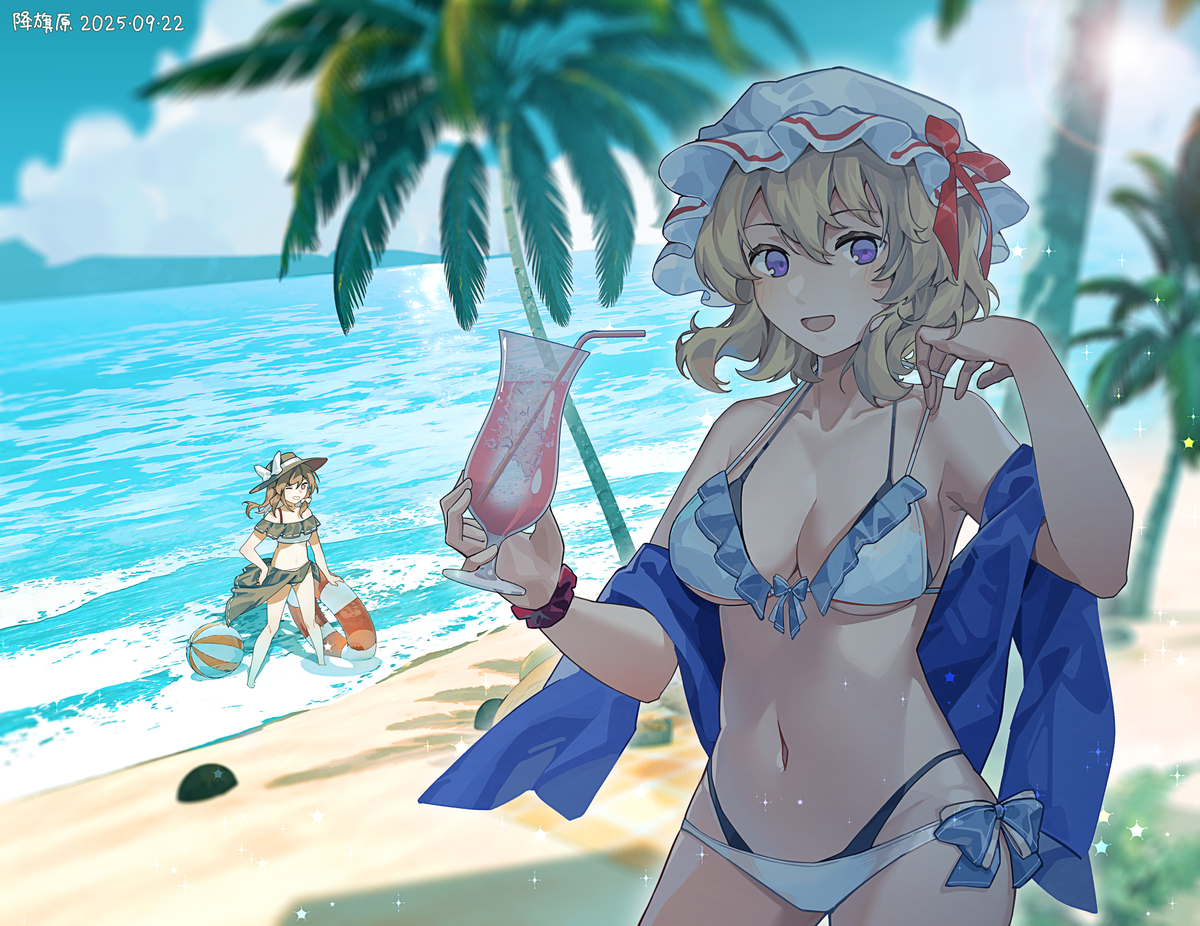 This is a pixiv picture whose title is 夏的时节.