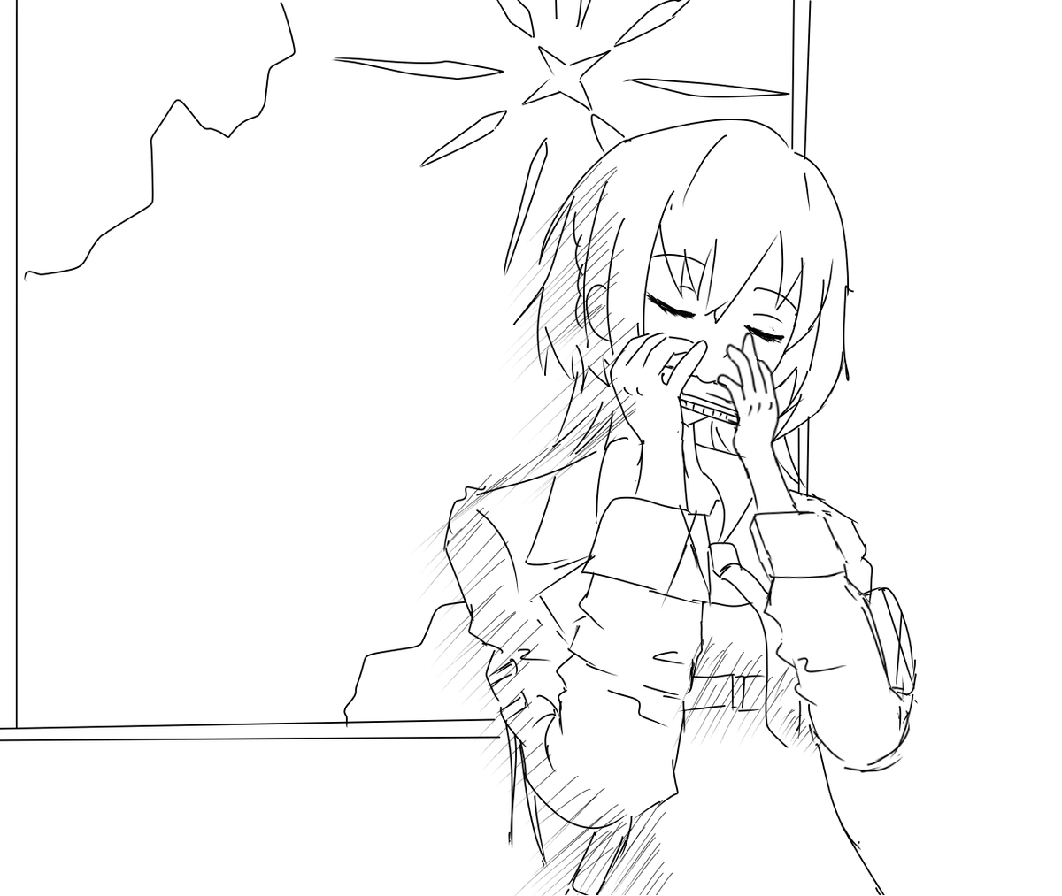 This is a pixiv picture whose title is トムとジェリー先生とアツコとスバル.