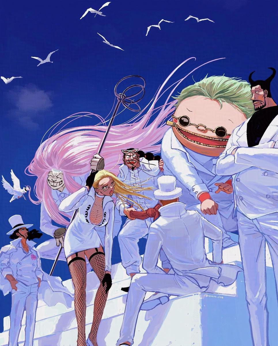 This is a pixiv picture whose title is CP9およびCP0+α.