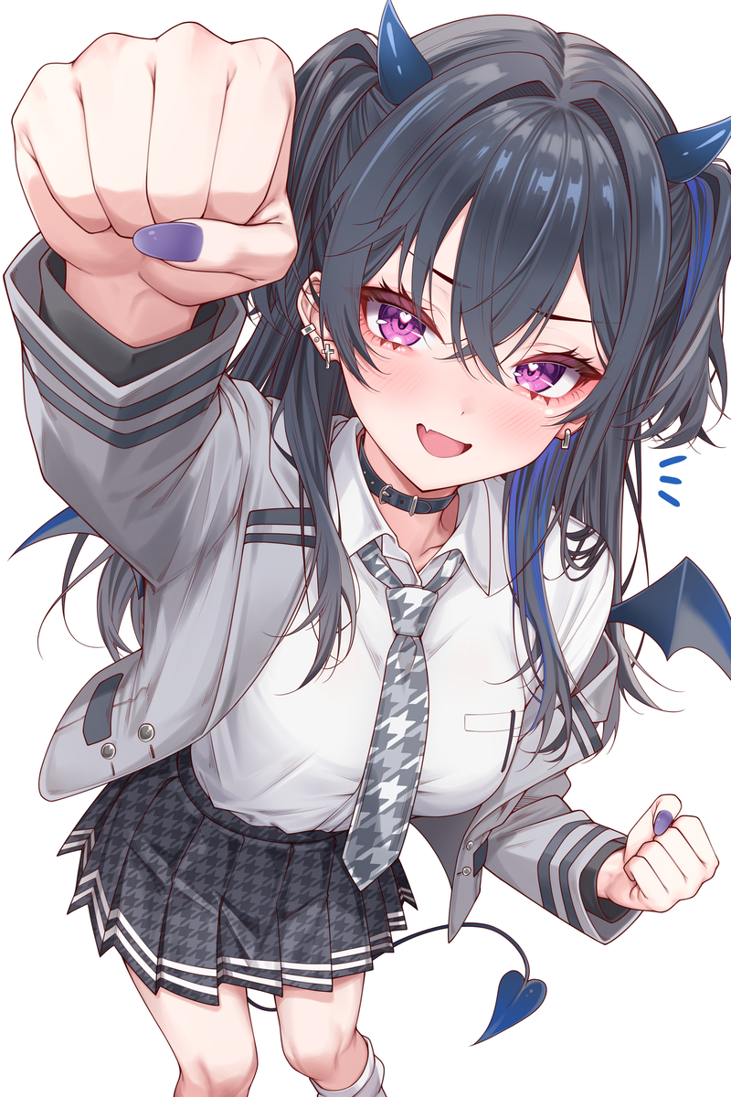 This is a pixiv picture whose title is うるパーンチ！🌠💙.