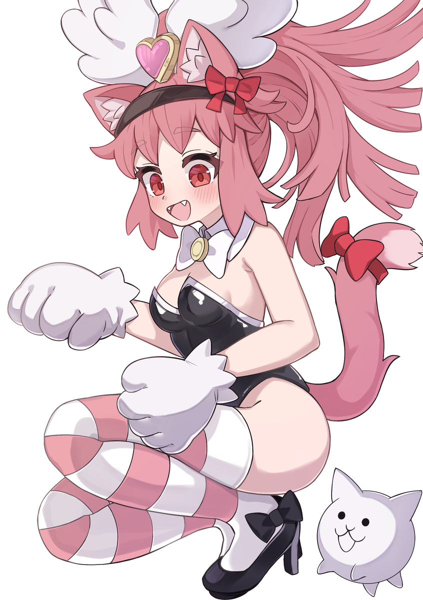 This is a pixiv picture whose title is バニーのこねこ.