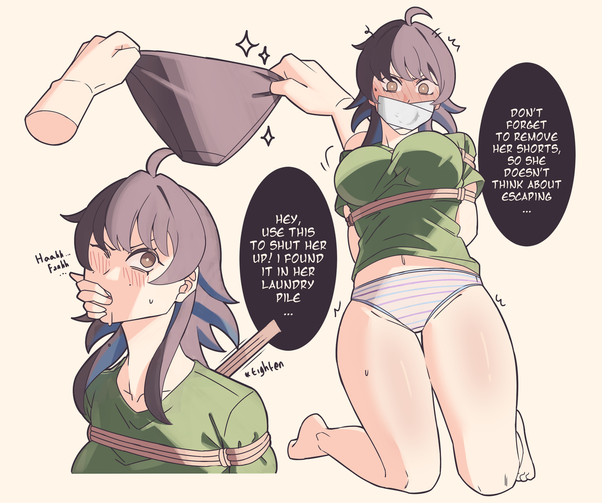 This is a pixiv picture whose title is Gladis in Peril!.