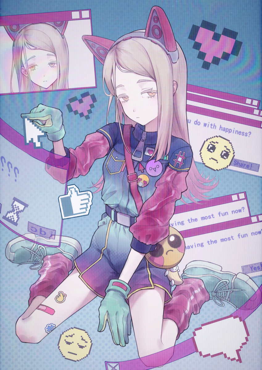 This is a pixiv picture whose title is 篠澤広.