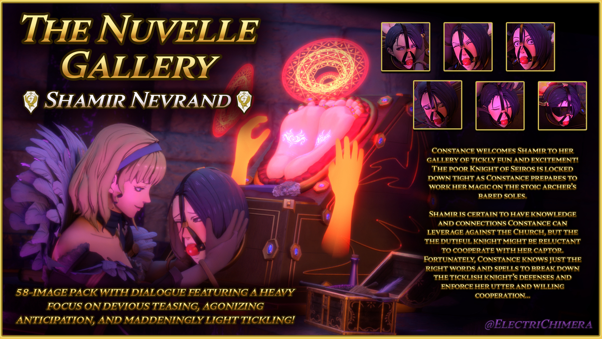 This is a pixiv picture whose title is Nuvelle Gallery: Shamir Nevrand.