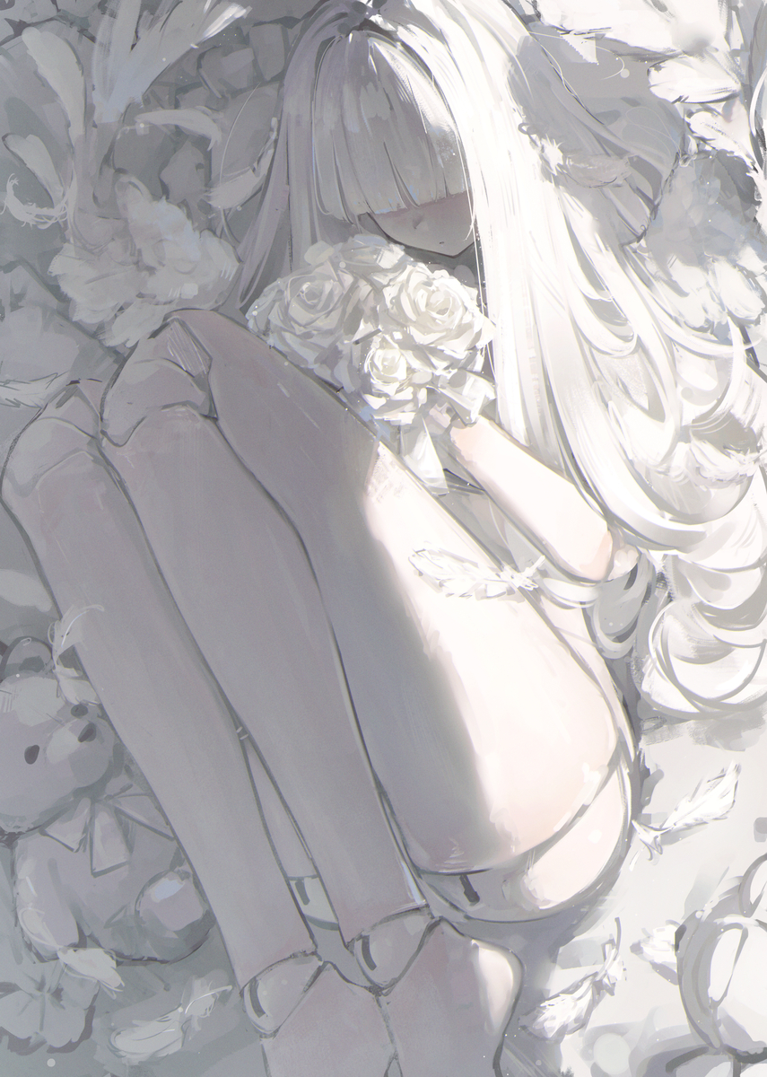 This is a pixiv picture whose title is 無題.