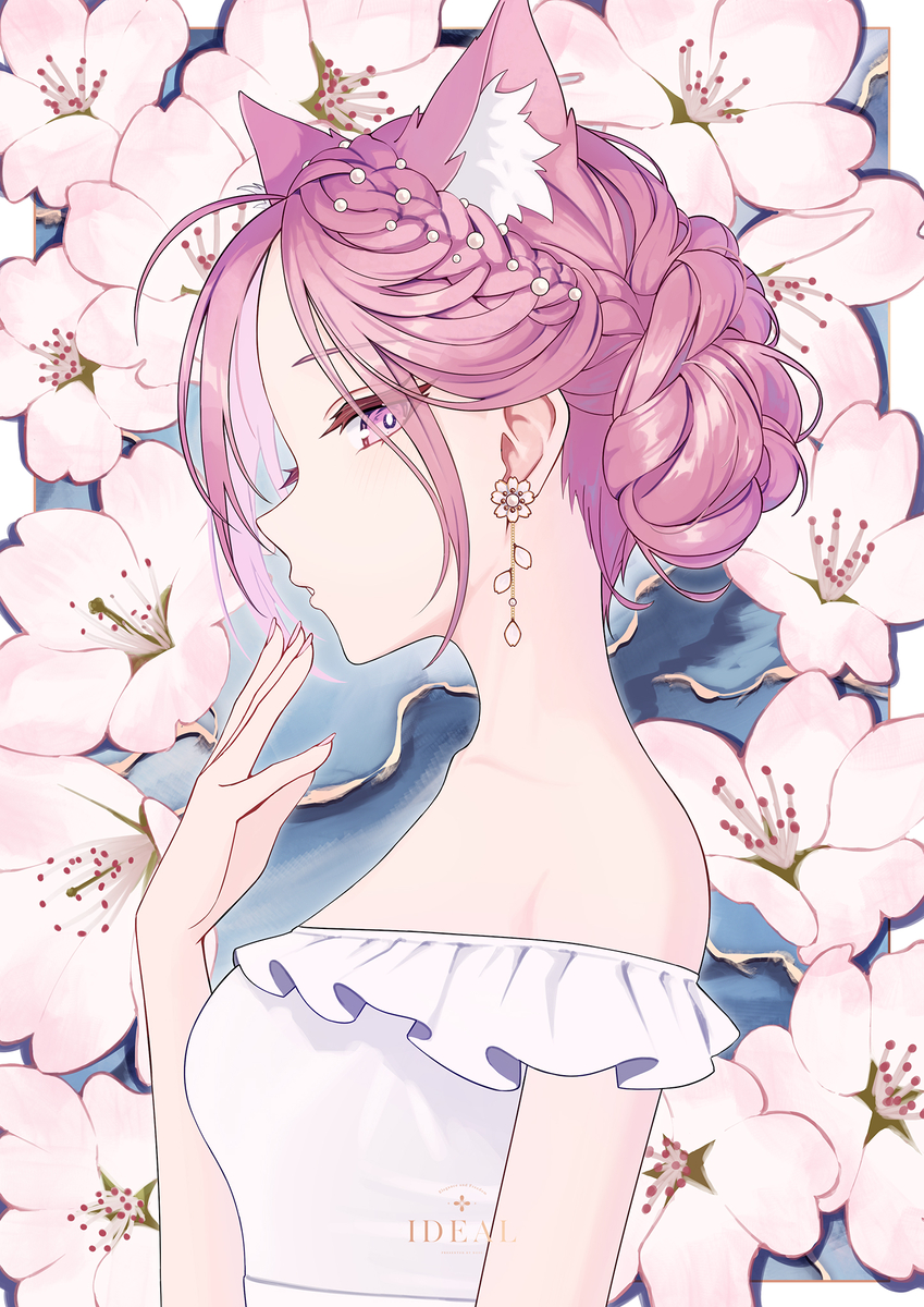 This is a pixiv picture whose title is Sakura Morning🌸.