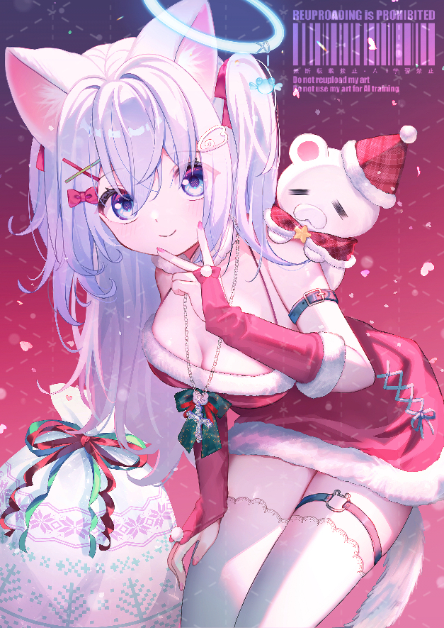 This is a pixiv picture whose title is 🎄🐻‍❄️.