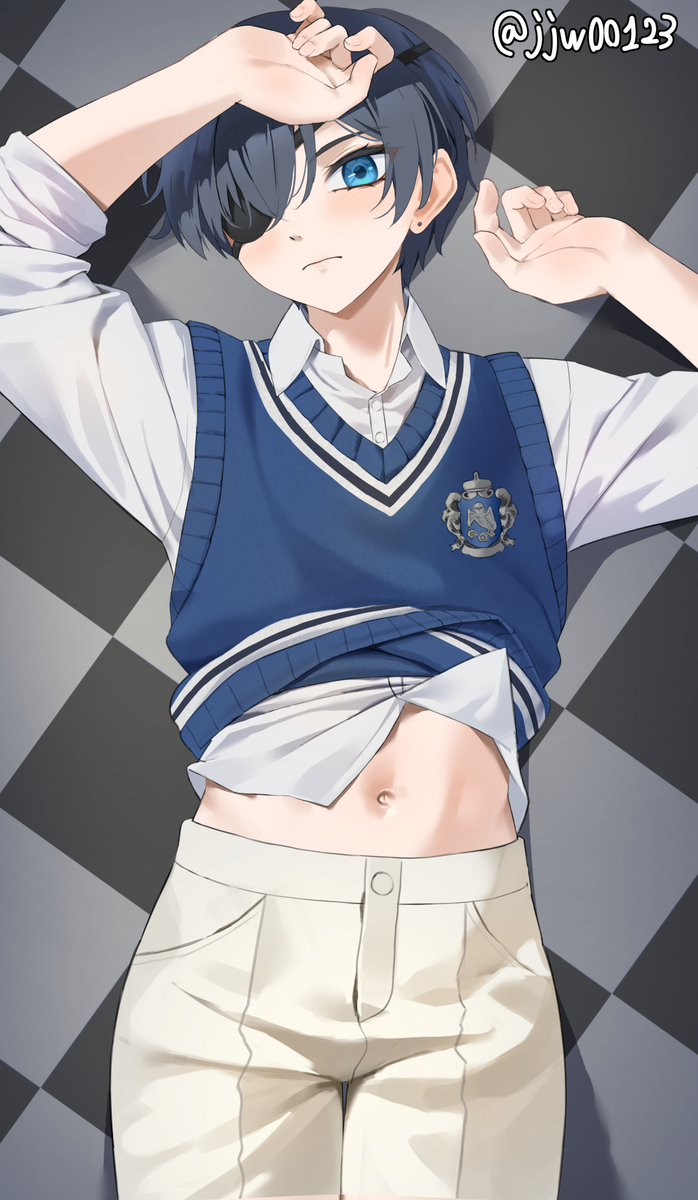 This is a pixiv picture whose title is シエル.