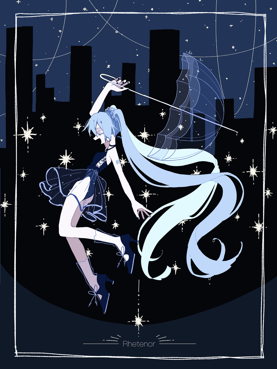 This is a pixiv picture whose title is 星には願いを 君にはそう、愛を.