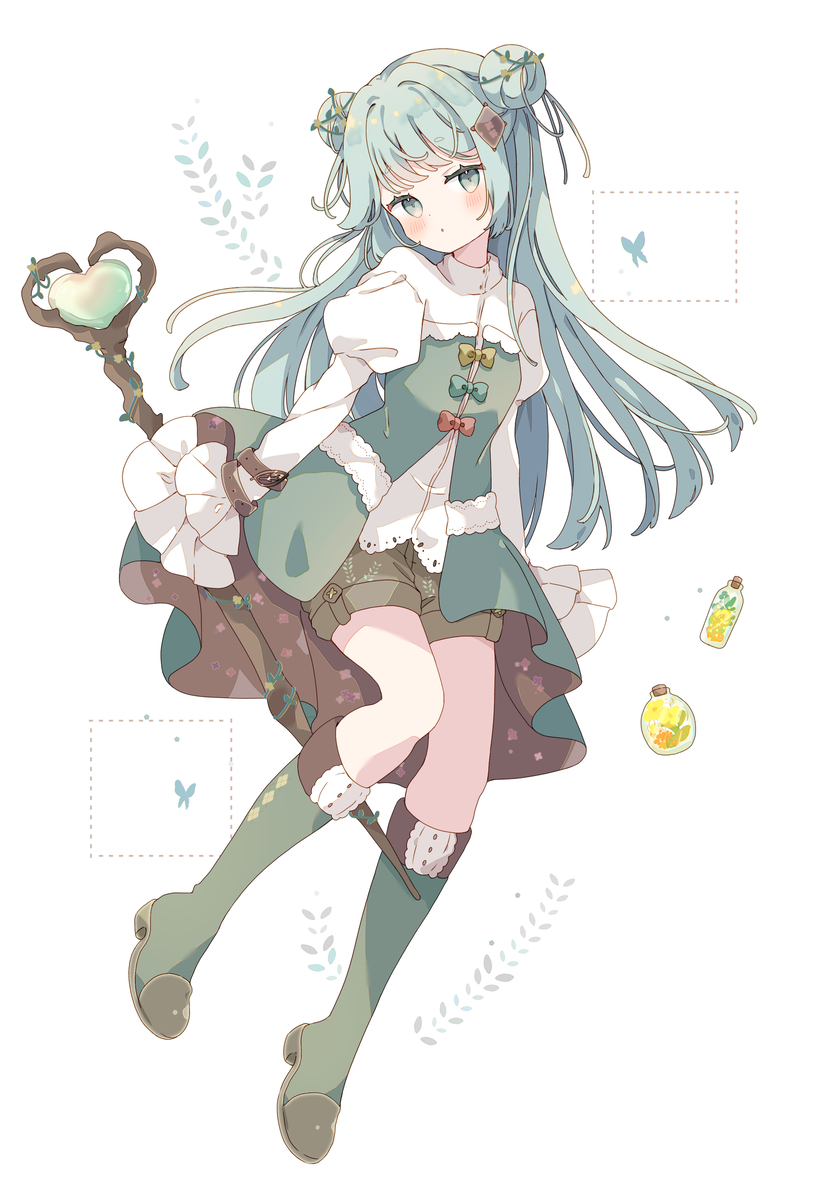 This is a pixiv picture whose title is 🌿.