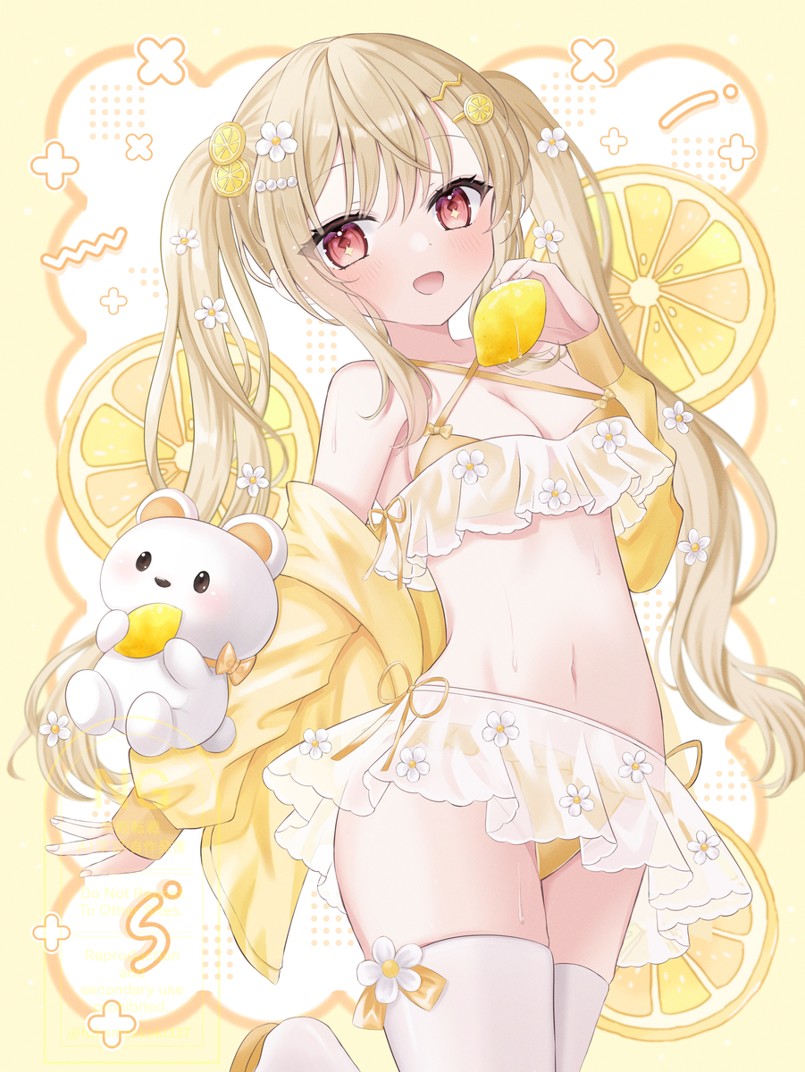 This is a pixiv picture whose title is レモンの日.