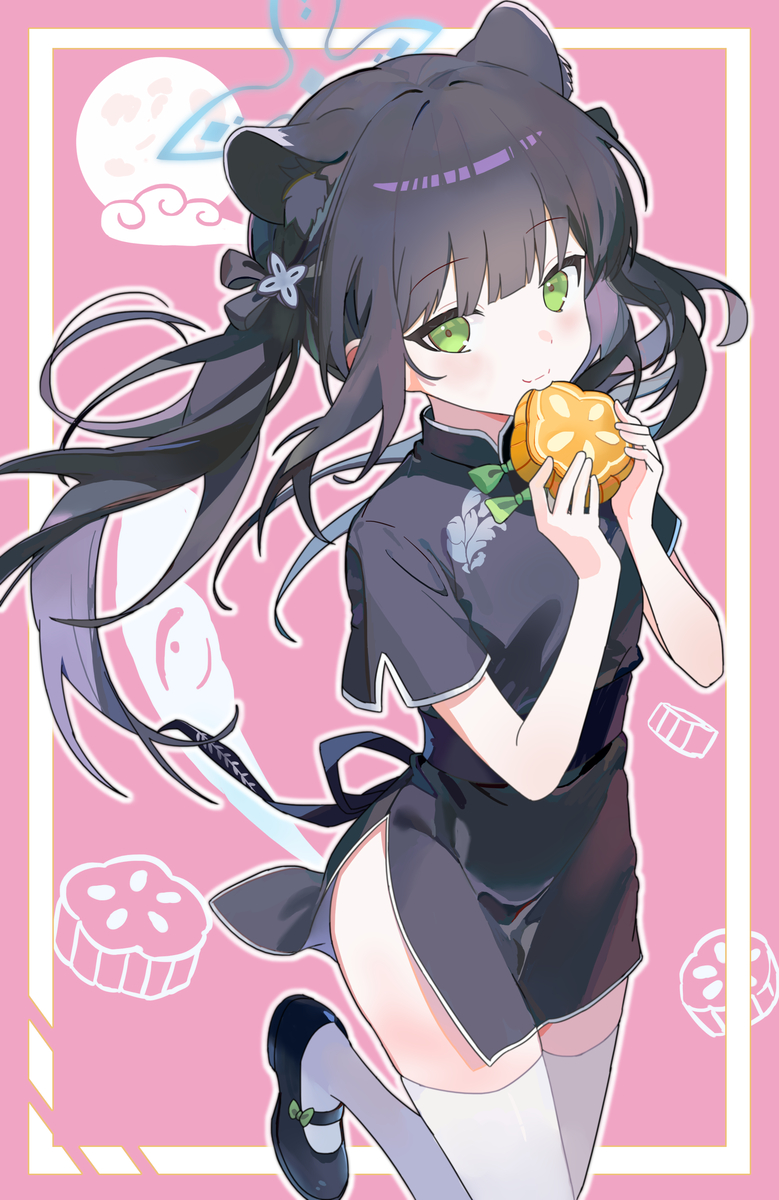 This is a pixiv picture whose title is 中秋节小瞬.