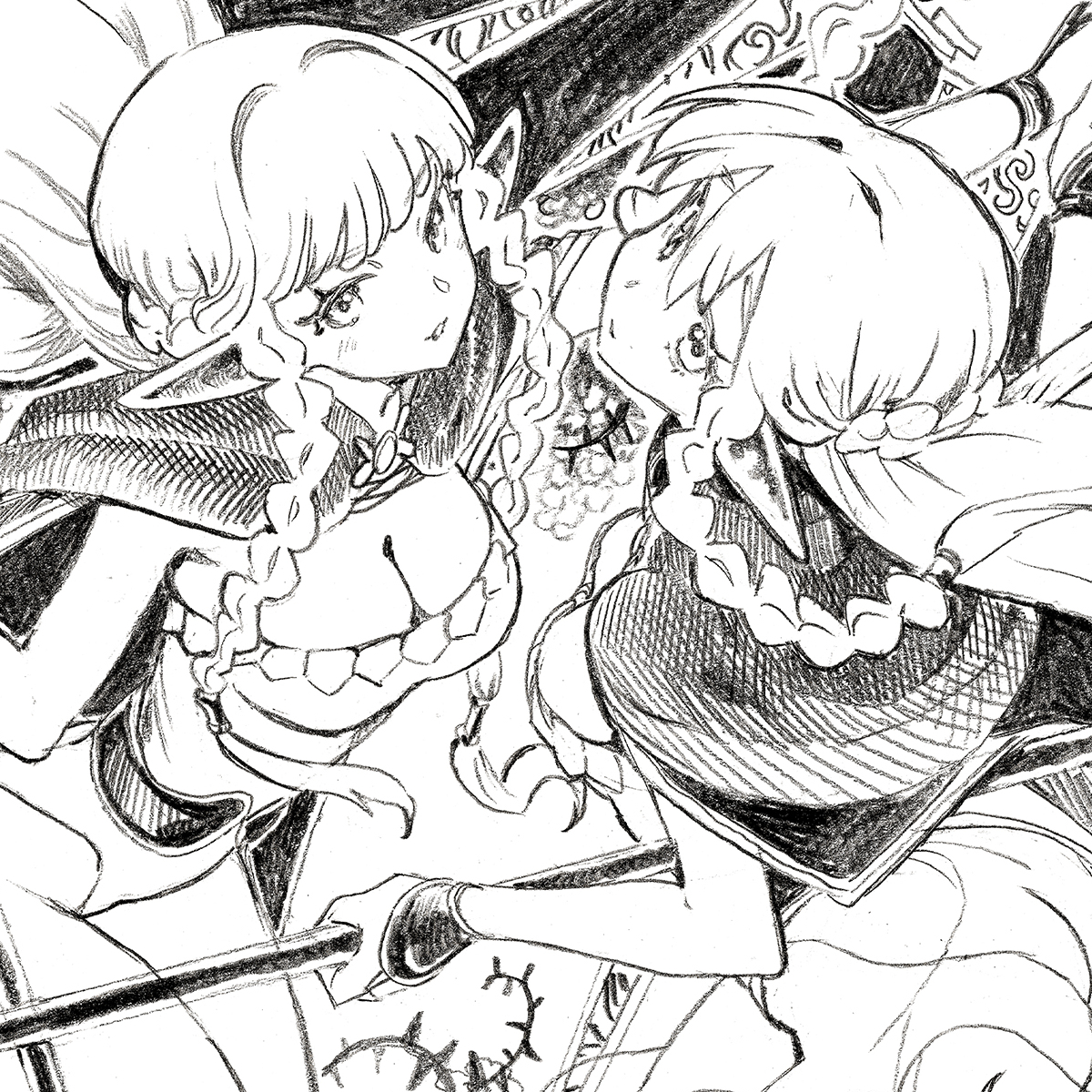 This is a pixiv picture whose title is 28 Eltolinde & Rosalinde.