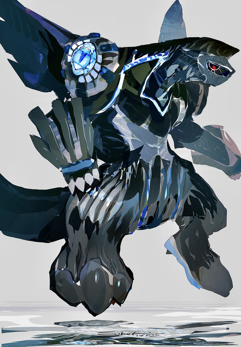 This is a pixiv picture whose title is 時の破壊者　パルキア.