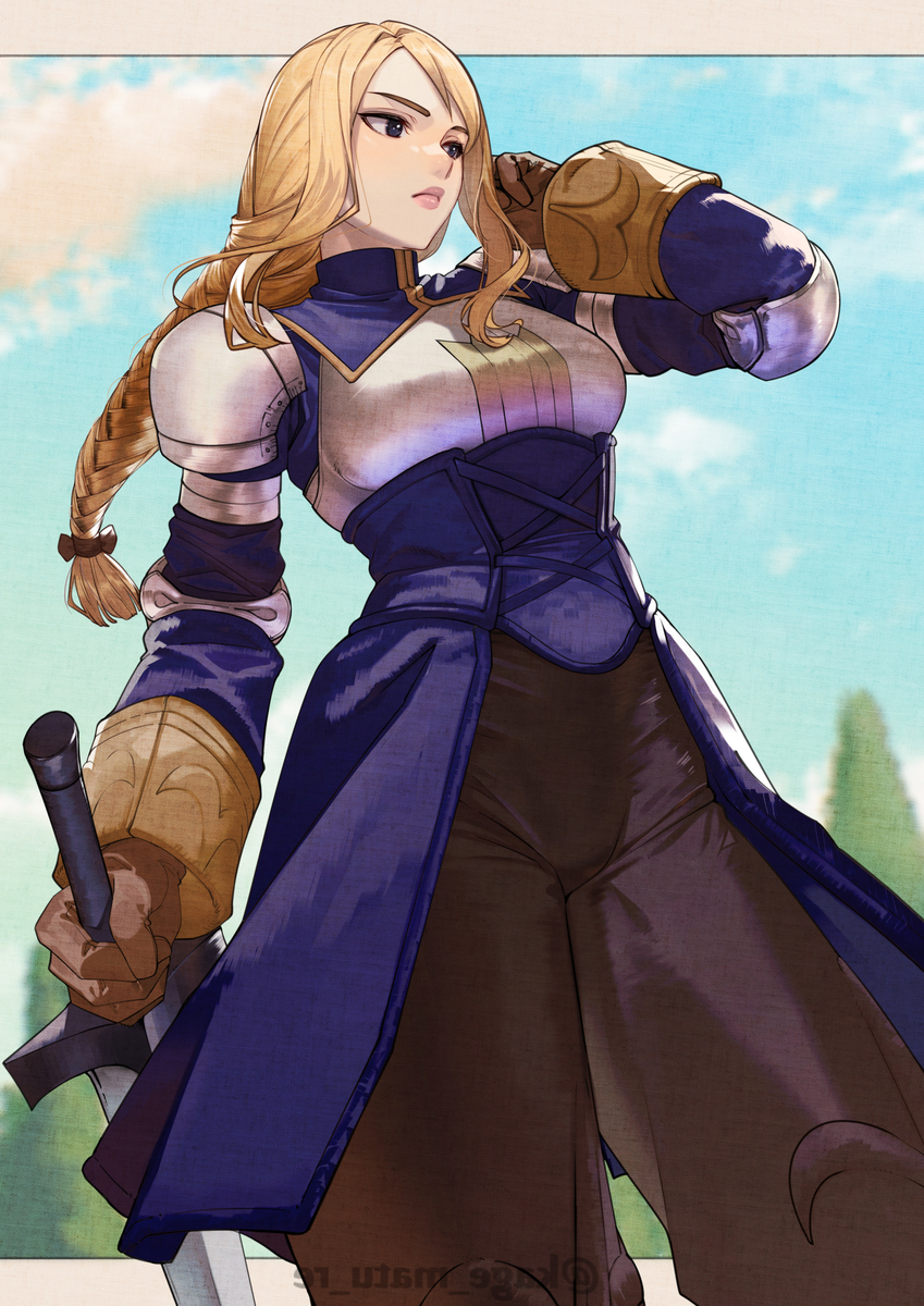 This is a pixiv picture whose title is FFT.