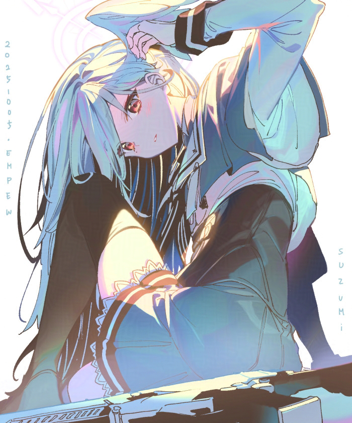This is a pixiv picture whose title is スズミ.