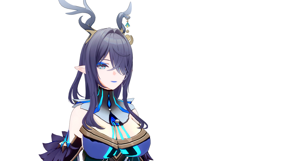 This is a pixiv picture whose title is 藏镜仕女菈乌玛.