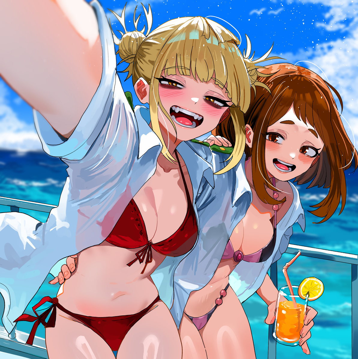 This is a pixiv picture whose title is 無題.