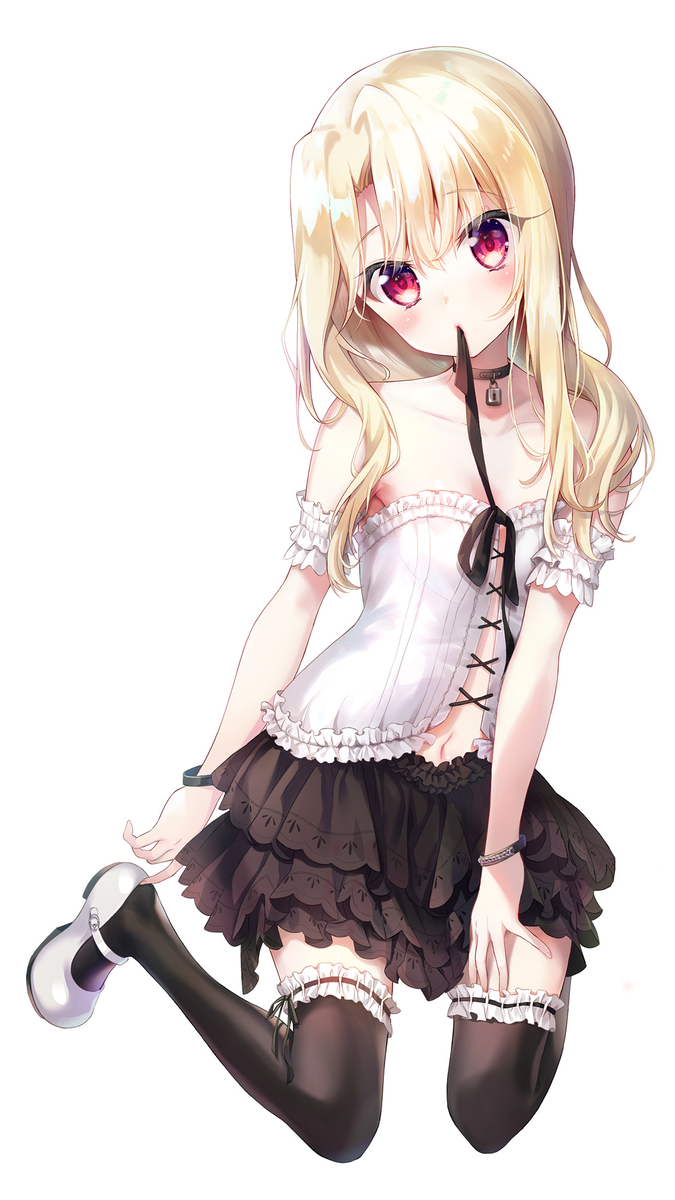 This is a pixiv picture whose title is ゴシックなイリヤ.