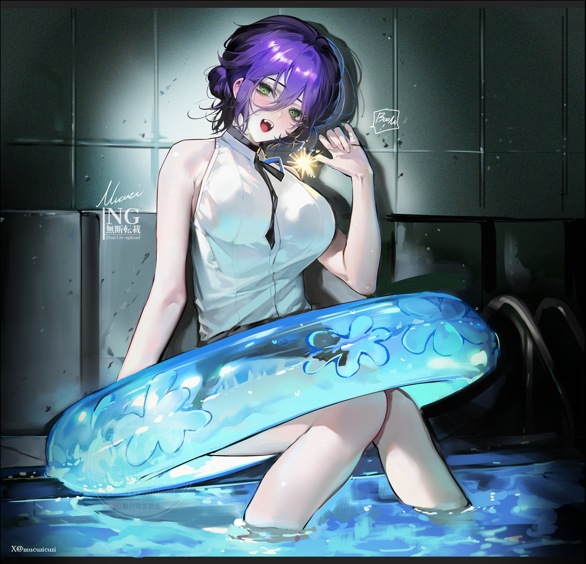 This is a pixiv picture whose title is reze.