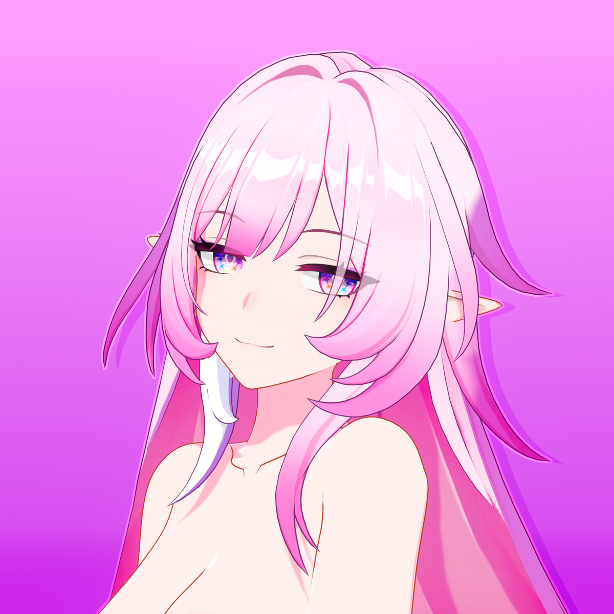 This is a pixiv picture whose title is :3.