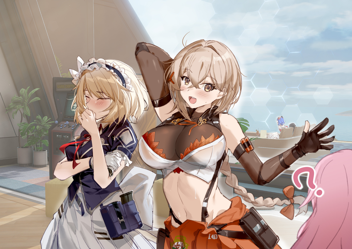 This is a pixiv picture whose title is 少2-星光盛宴.