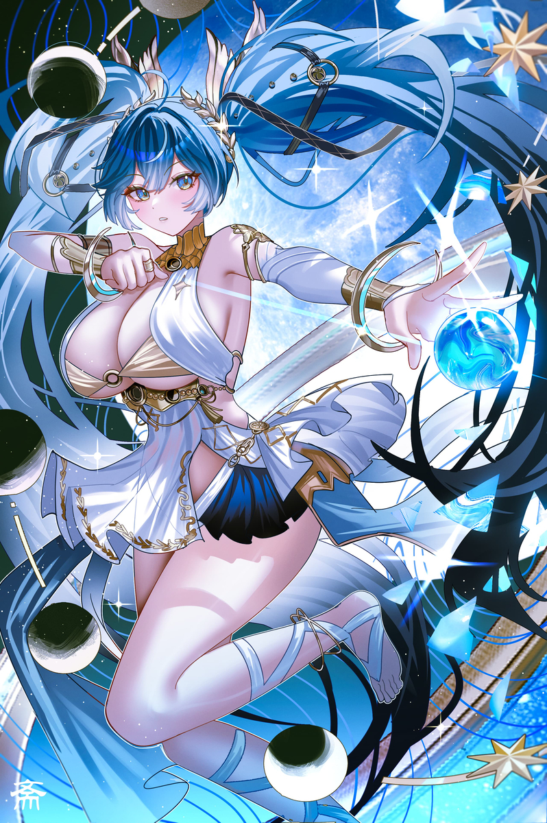 This is a pixiv picture whose title is ユーノ.