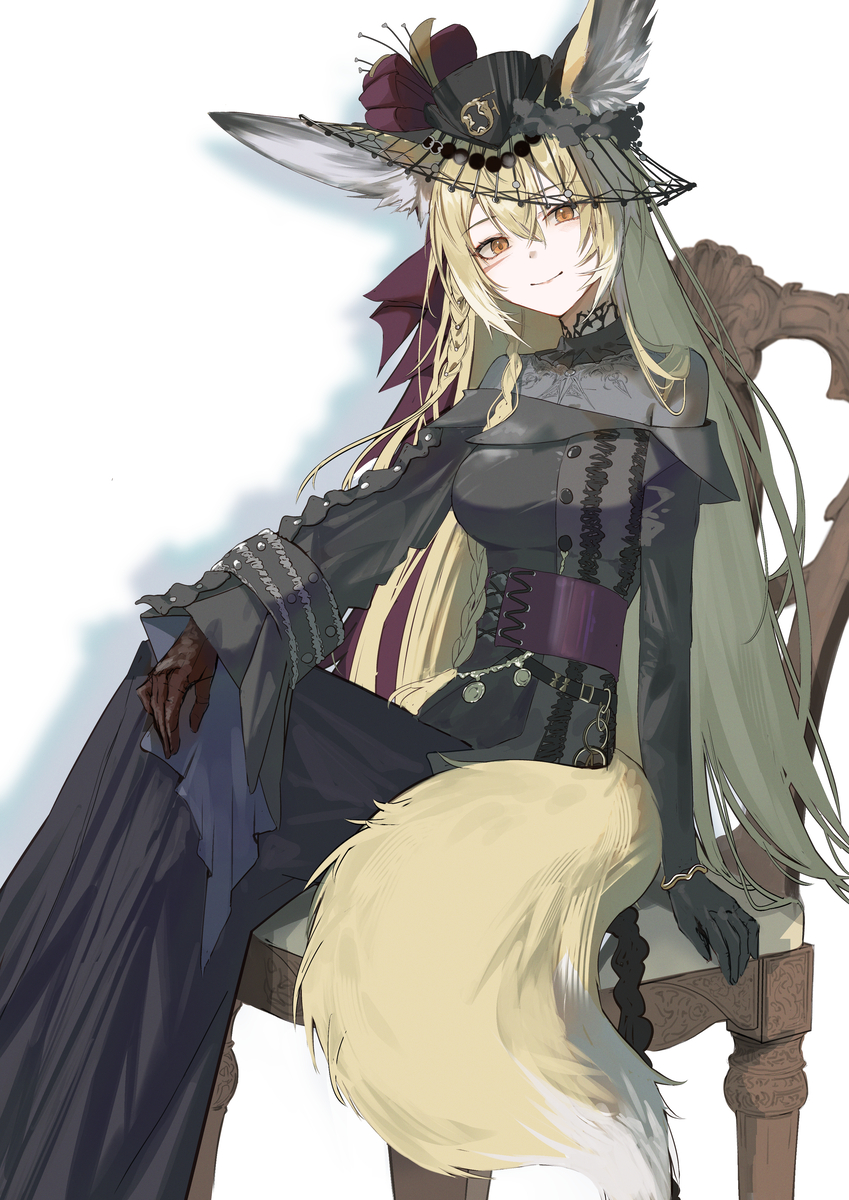 This is a pixiv picture whose title is ウルピスフォリア.