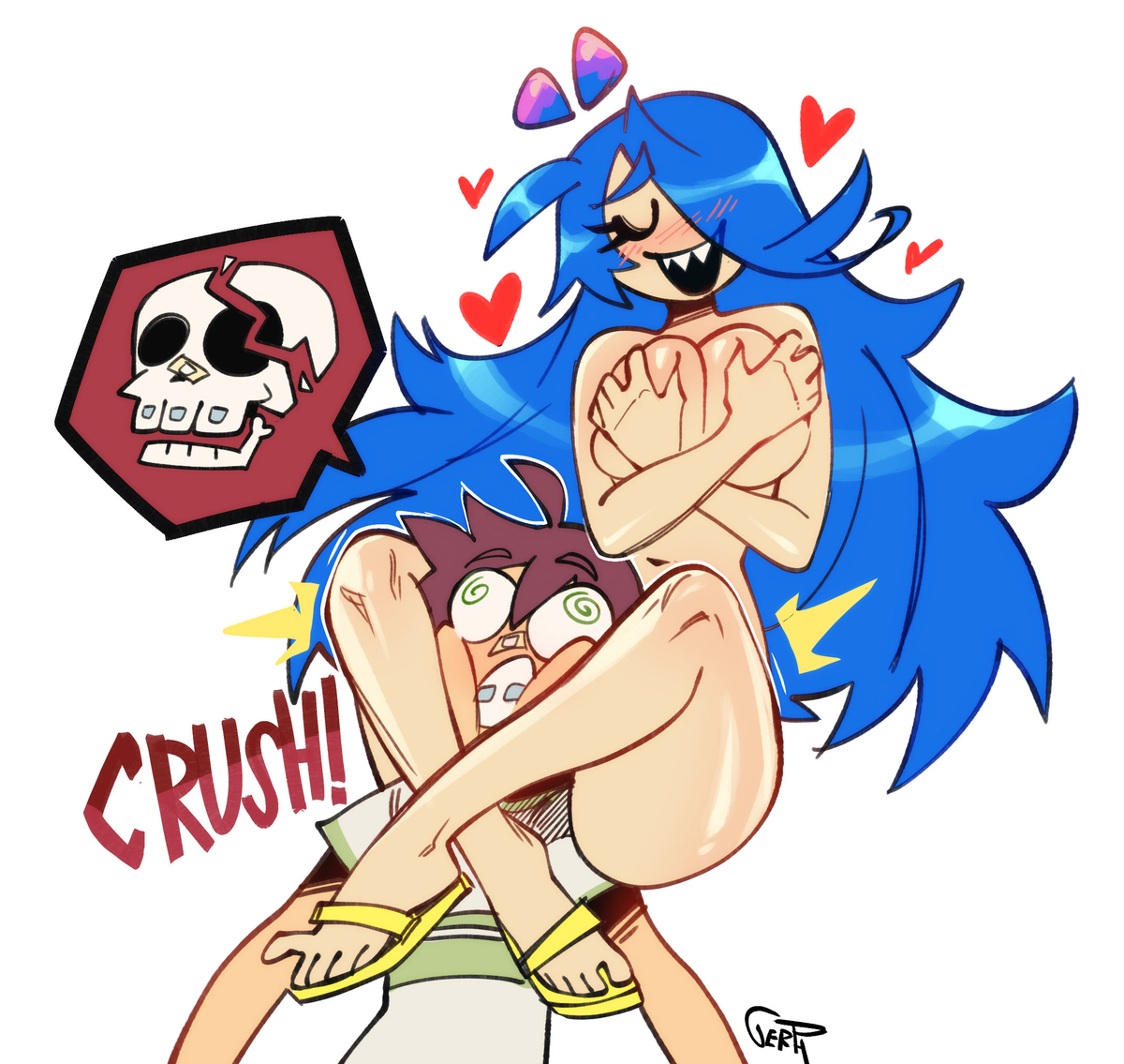 This is a pixiv picture whose title is Skarp World.