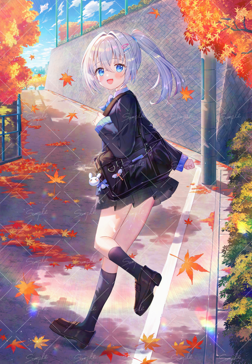 This is a pixiv picture whose title is 【お仕事】天使なのさん誕生日記念グッズイラスト.