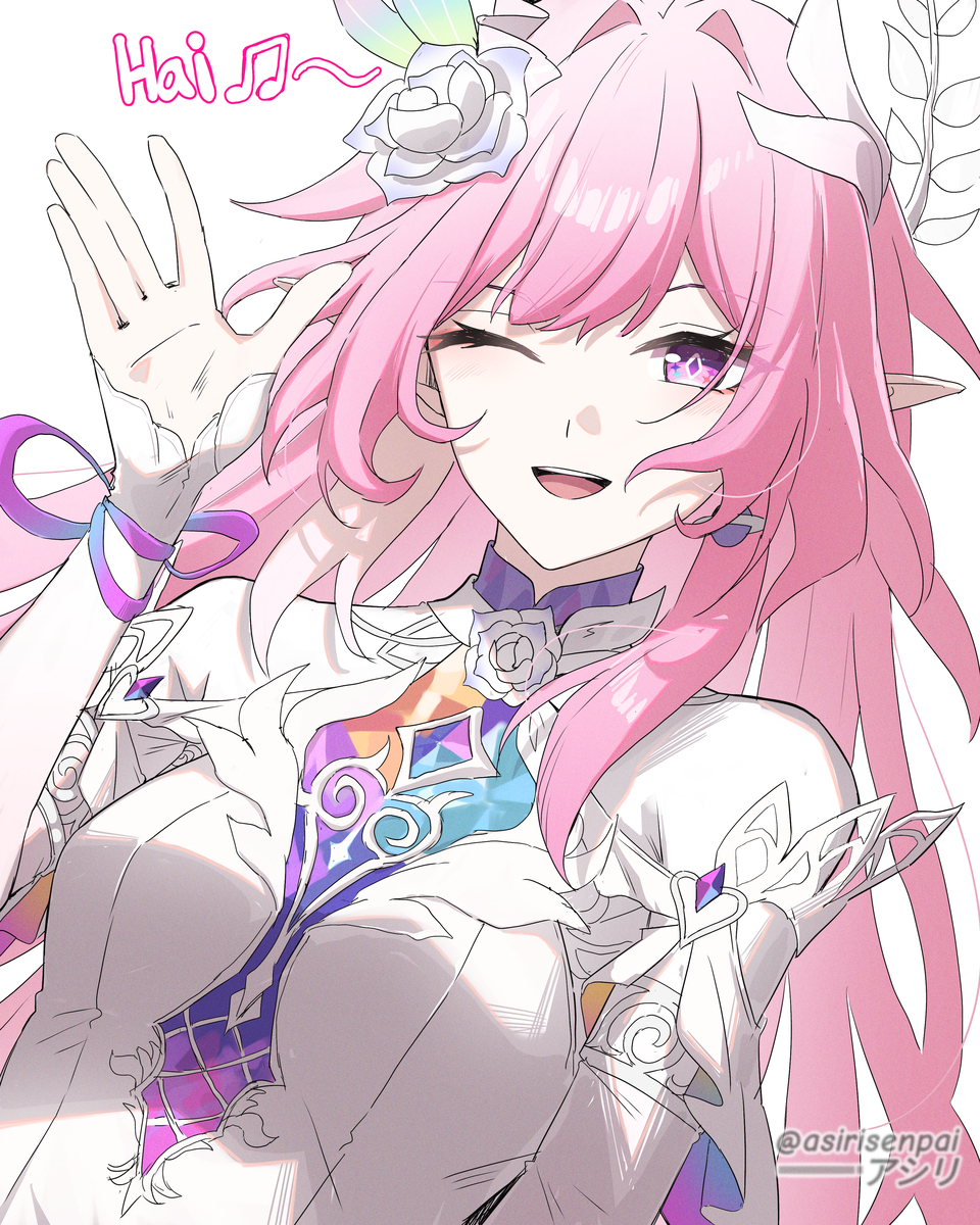 This is a pixiv picture whose title is Cyrene.