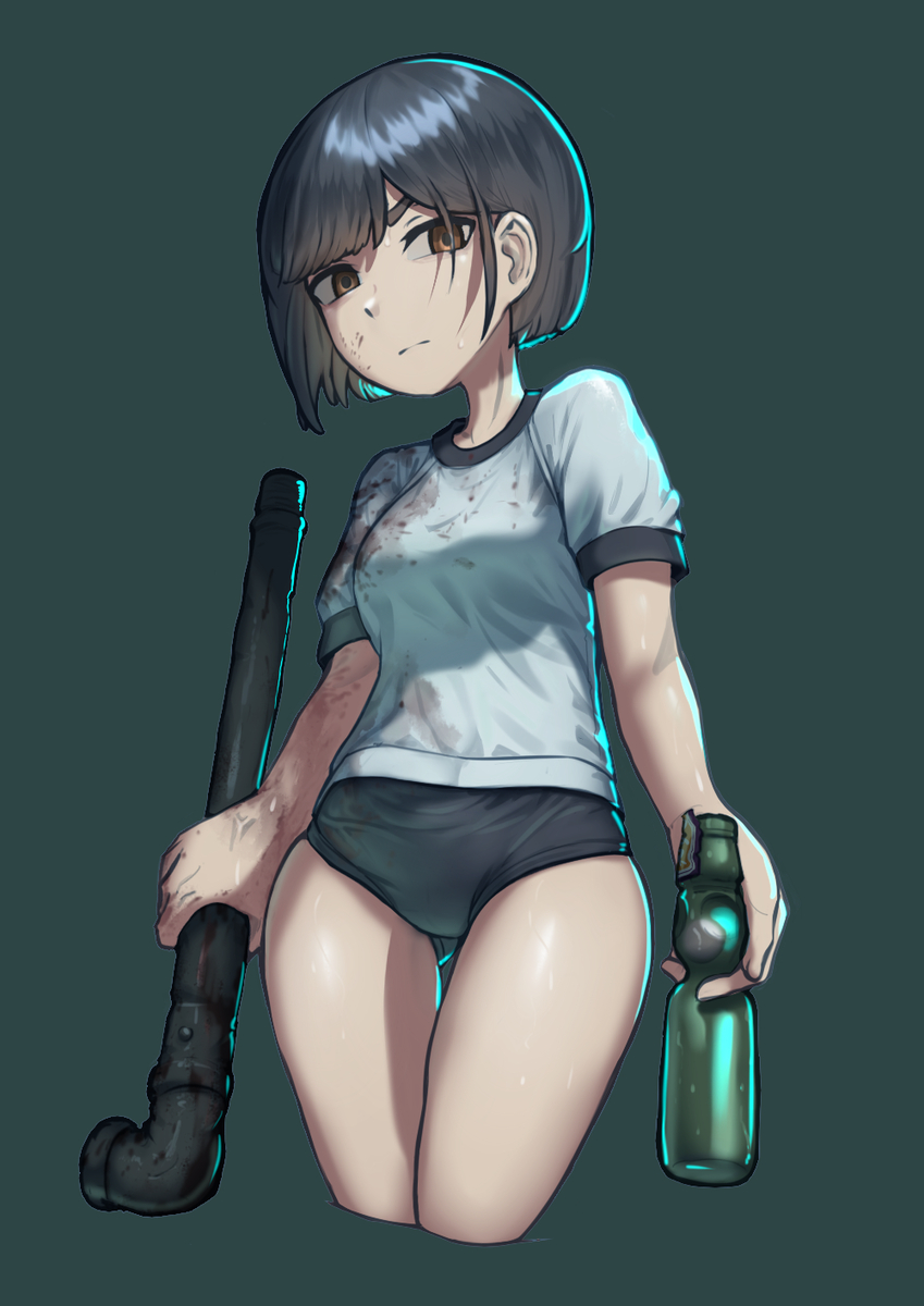 This is a pixiv picture whose title is Silent Hill F the missing buruma.